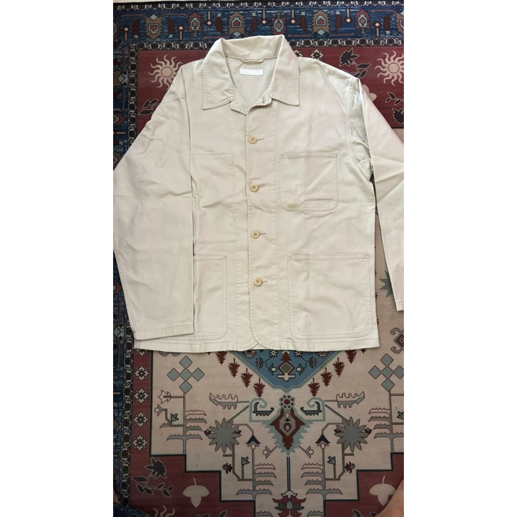 jaket denim uniqlo pria (preloved)