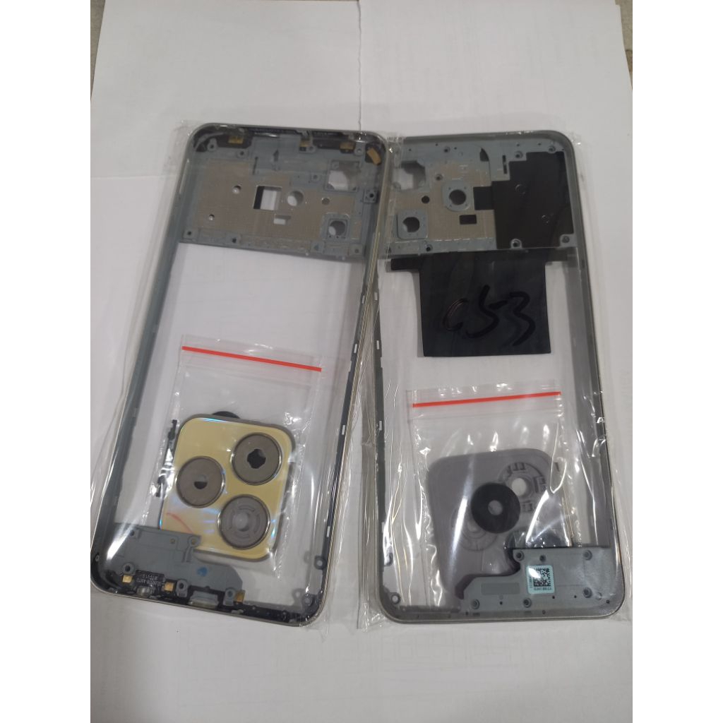 REALME C53 BEZEL BAZEL TULANG RANGKA TENGAH TUTUP MESIN