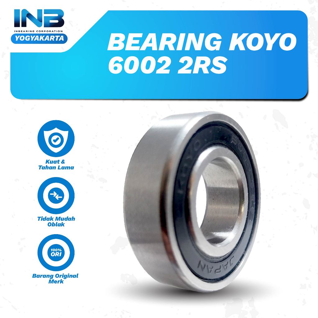 Laker Bearing 6002 2rs KOYO Bearing Crankshaft Jupiter Z Mio Cover Cvt Beat Karbu Original KOYO INB 