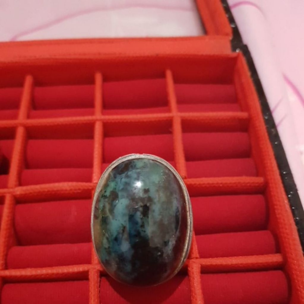 Batu bacan palamea blue elektrik