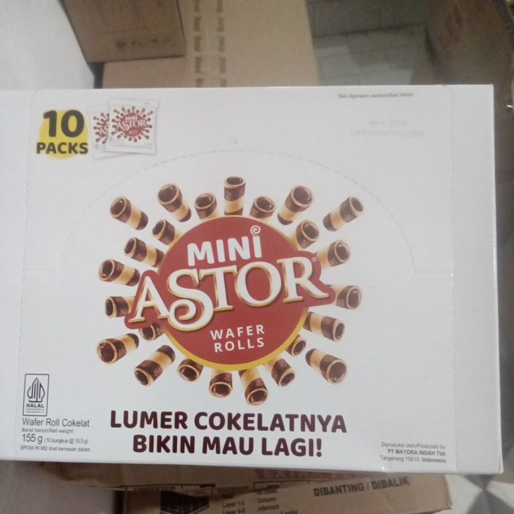 

Mini Astor Wafer Rolls