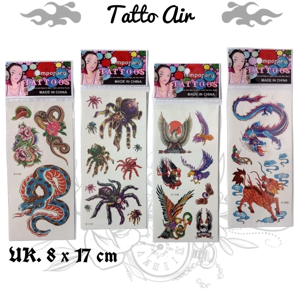 Tatto air 1pcs/tatto temporary tahan air