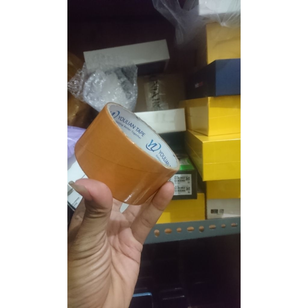 

lakban coklat 90yard