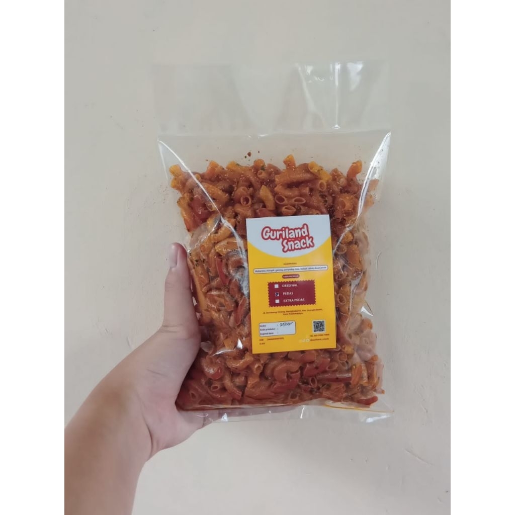 

Makaroni Cikruh Pedas 250gr | Snack Bumbu Nampol Kriuk Kekinian - Guriland