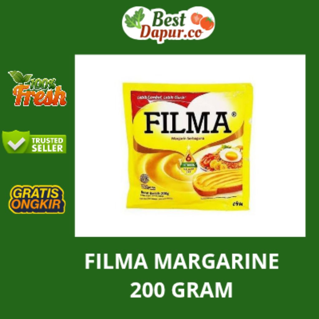

FILMA MARGARIN -- 200 GR -- Bess Dapur .Co