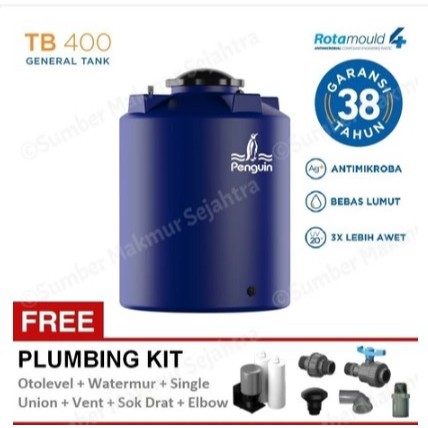Tangki Air / Tandon / Toren Penguin 4000 Liter - TB 400