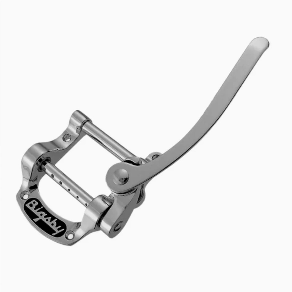 Tremolo Bigsby B5 Vibrato Tailpiece Pinless Aluminium Bridge Gitar Original