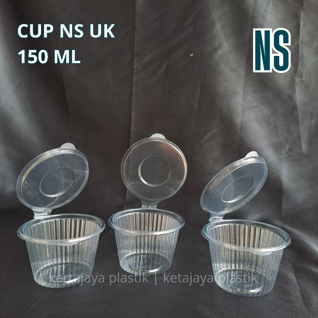 CUP NS 150 ML | CUP JELLY 150 ML | CUP PUDDING 150 ML | CUP + TUTUP ISI 50 PCS