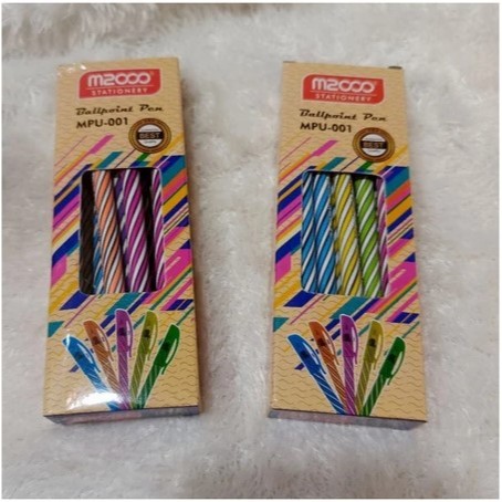 

Ballpoint / Puplen / Bolpen Murah Lilin Ulir M2000 (Satuan)
