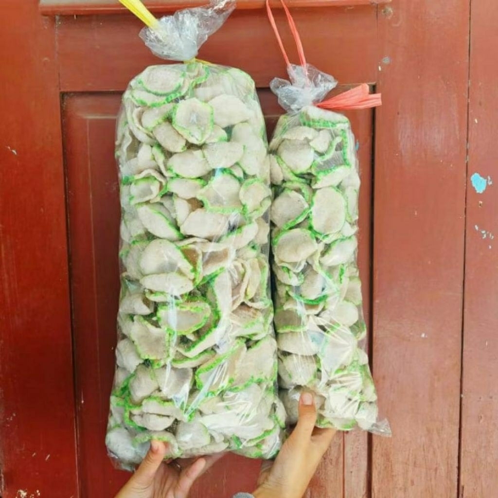 

Krupuk Opak Rasa Bawang Krupuk Bawang Renyah Goreng Pasir Krupuk Camilan Khas Kediri
