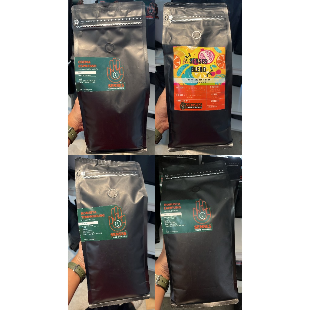 

BIJI KOPI "SENSES" 1KG