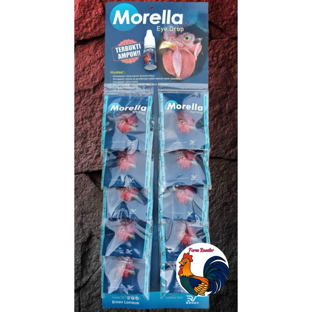MORELLA mengobati penyakit  mata ayam