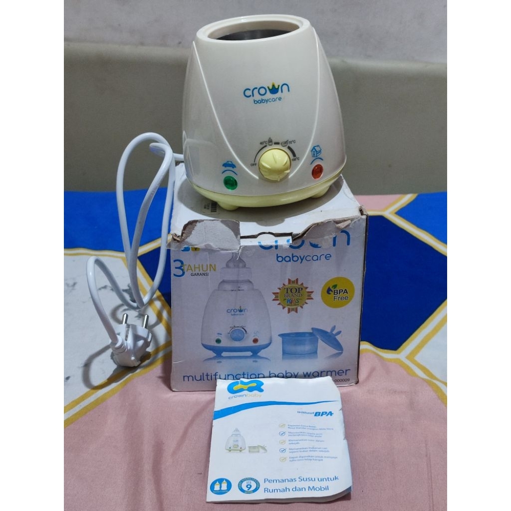 Penghangat asi/ steril botol susu Crown PL
