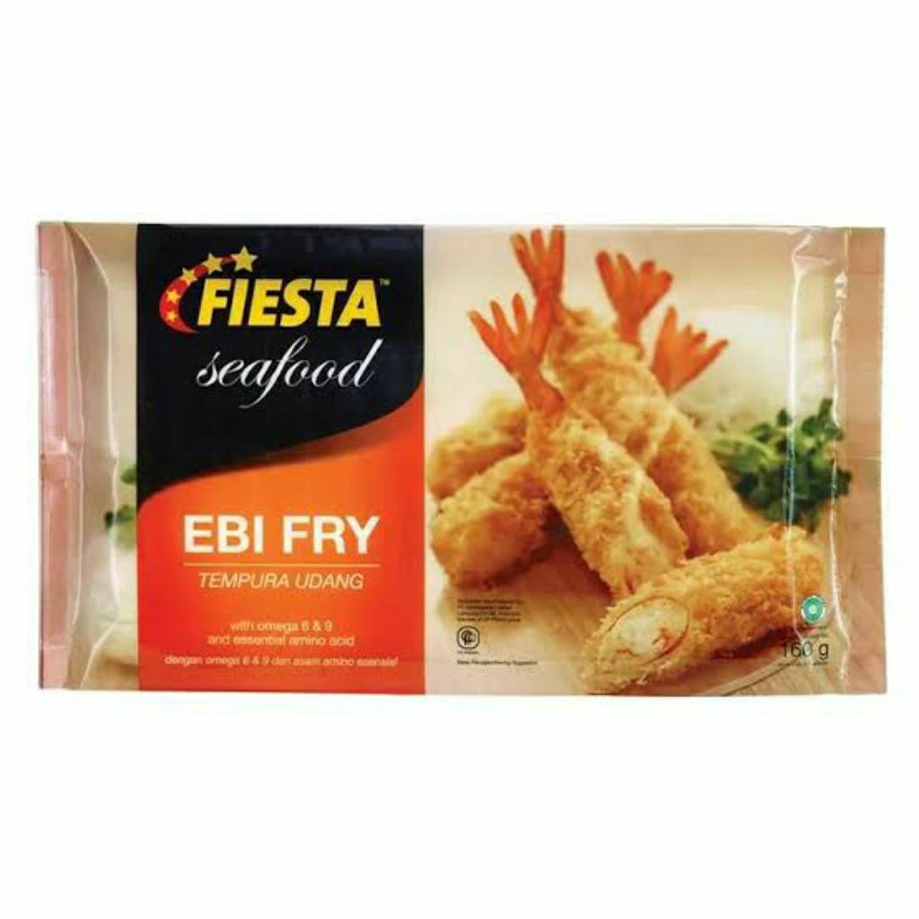 

Fiesta Seafood Eby Fry 160 gr isi 8 pcs