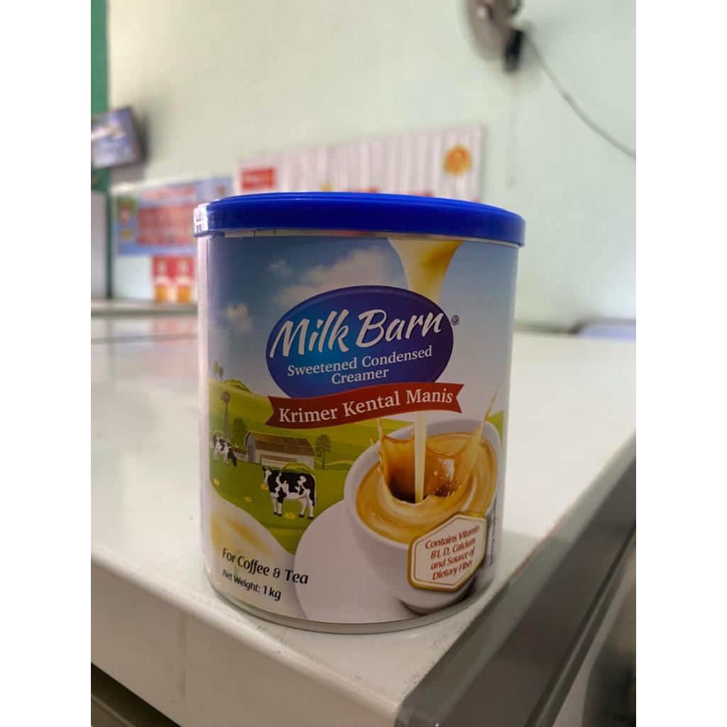 

Susu kental manis Milk Barn Kaleng1 kg