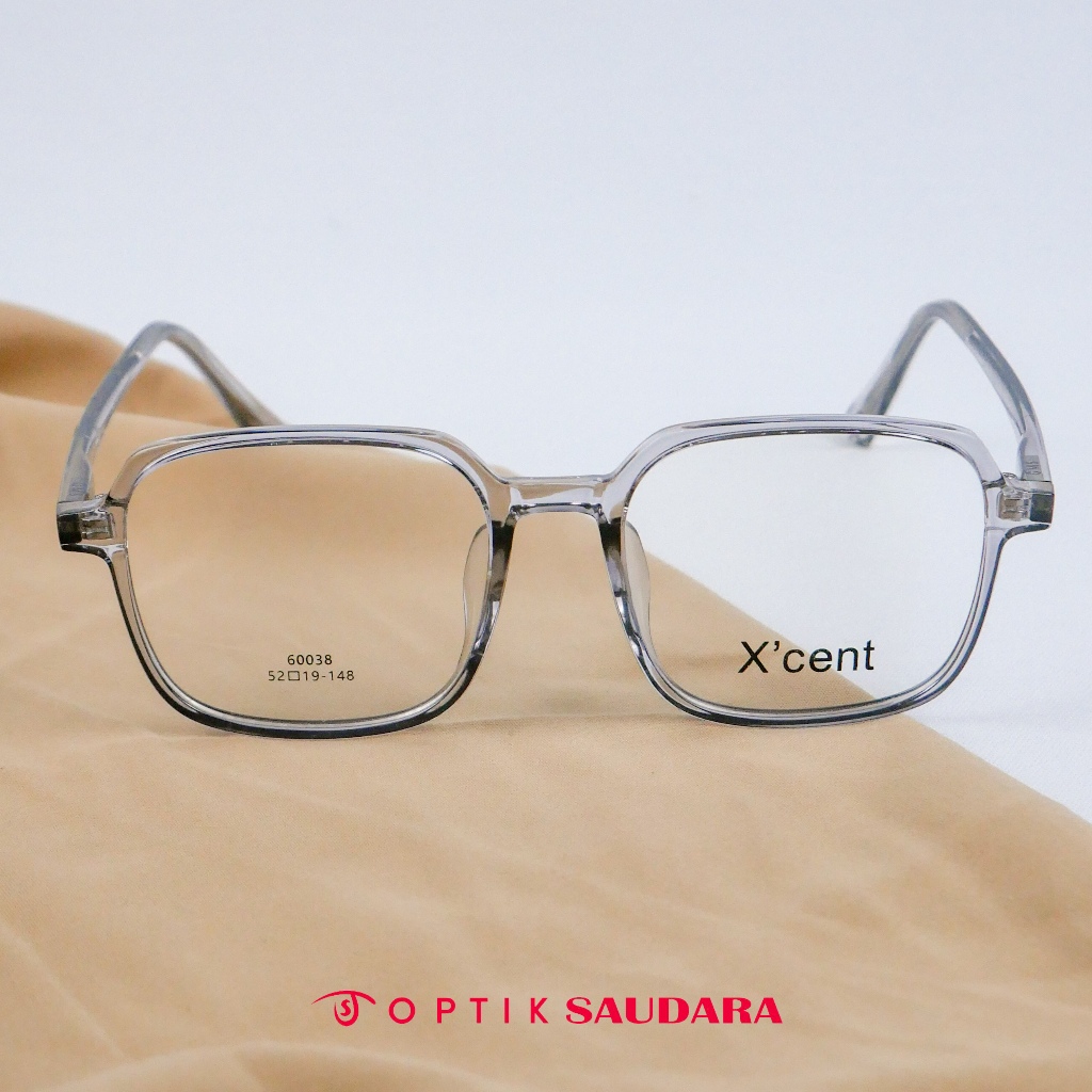 Optik Saudara - Frame Xcent - Kacamata Pria Model Kotak Stylish F XC60038 C2 52