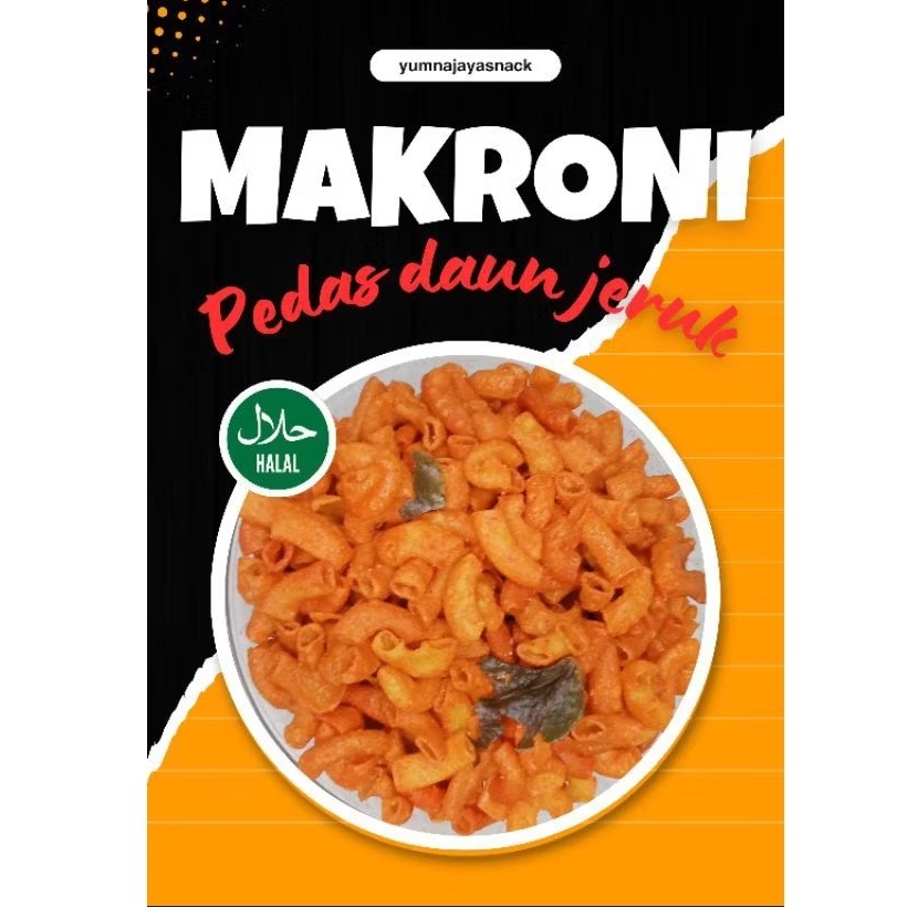 

MAKRONI PEDAS DAUN JERUK 500g 1kg