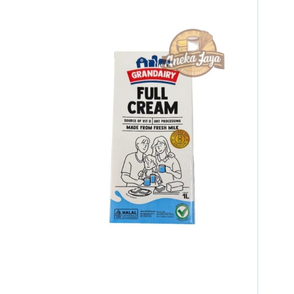 

SUSU UHT GRANDAIRY FULLCREAM 1 LT