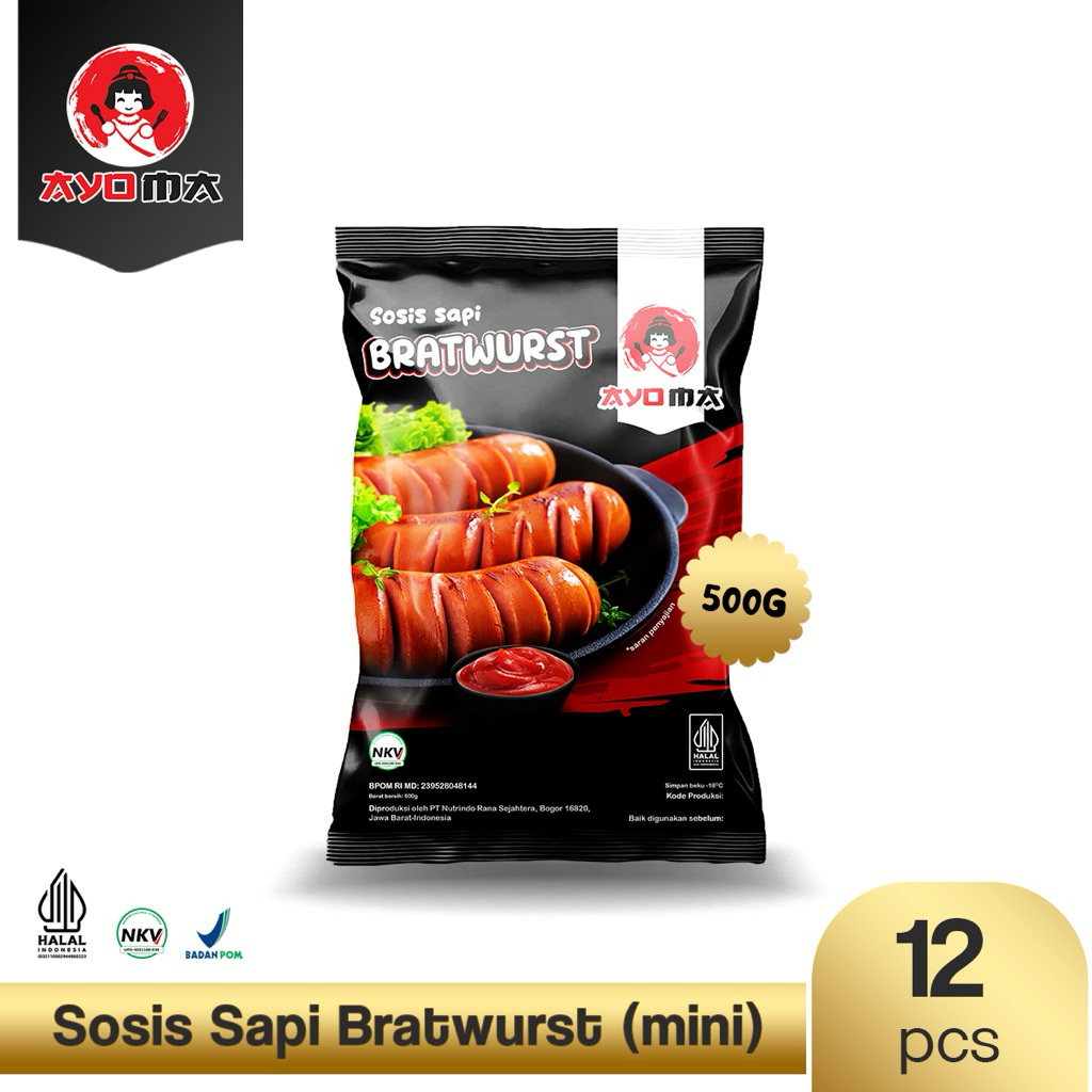 

Ayoma Sosis Bratwust 500gr