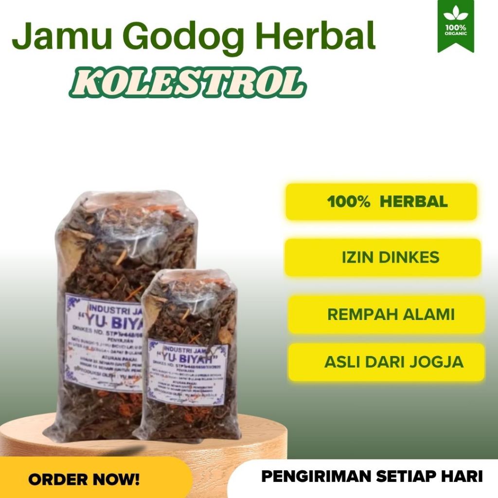

Jamu Godog Kolestrol/Obat Herbal Rebusan Penurun Kolestrol