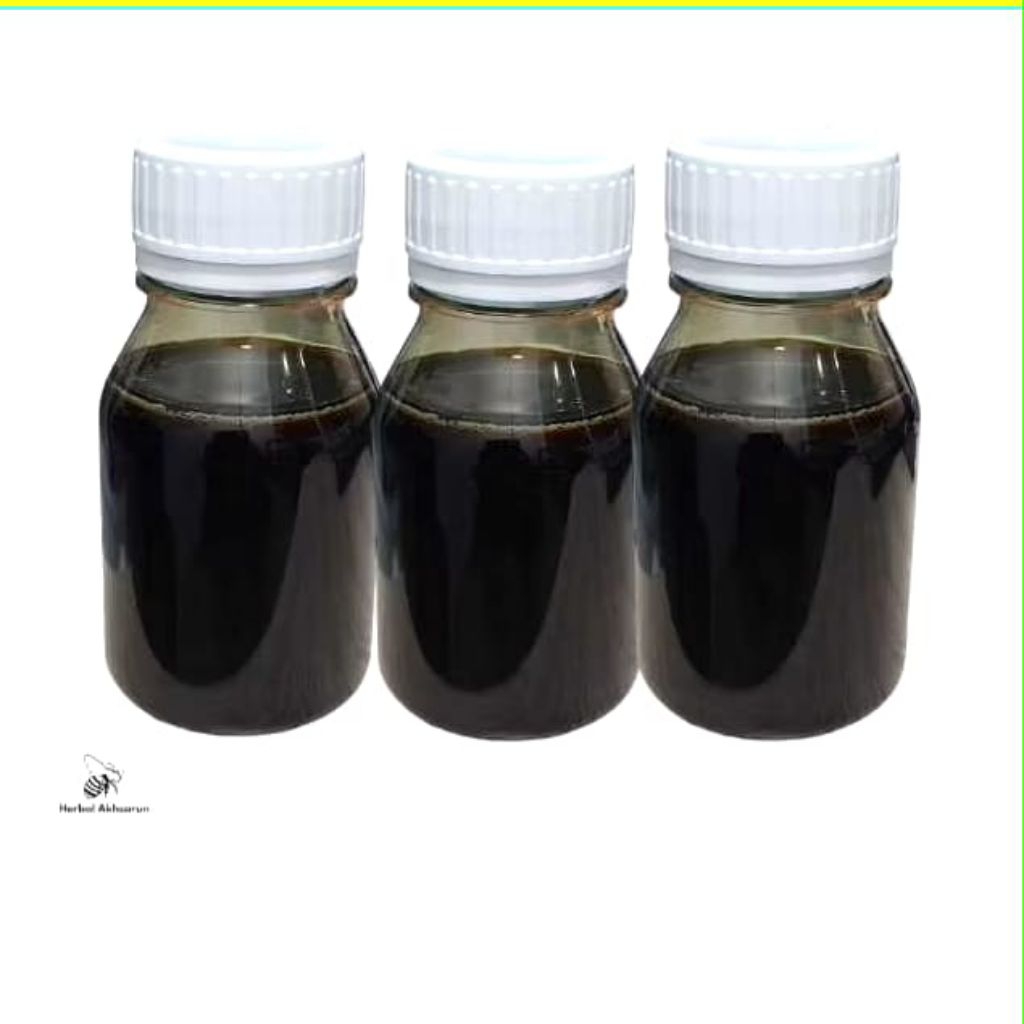 

Madu Hitam Pahit Gamat Propolis Curah 300 Gram