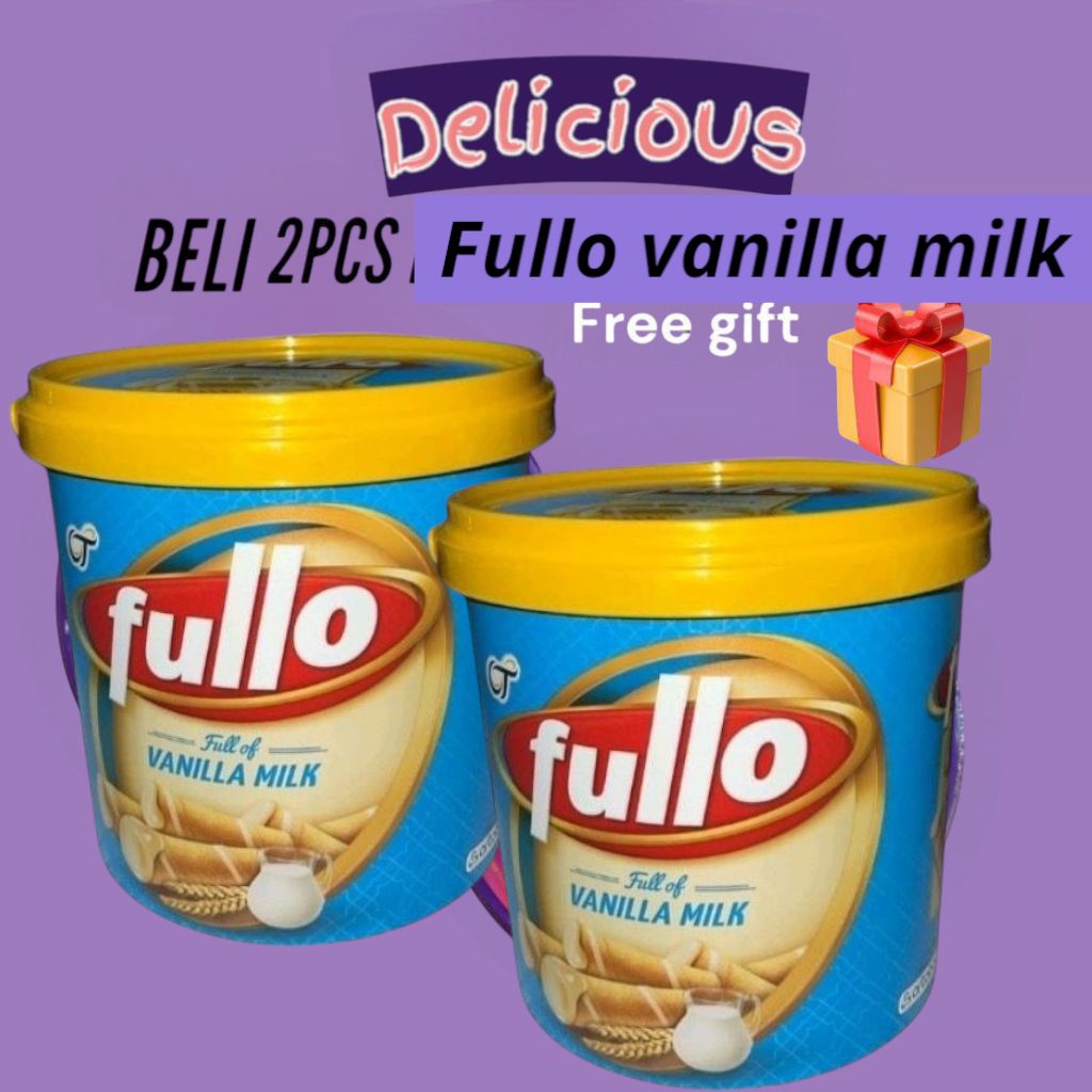 

(BELI 2 FREE GIFT) FULLO MILK VANILA JAR TIMBA - ASTOR VANILA - KUE LEBARAN - PARCEL LEBARAN