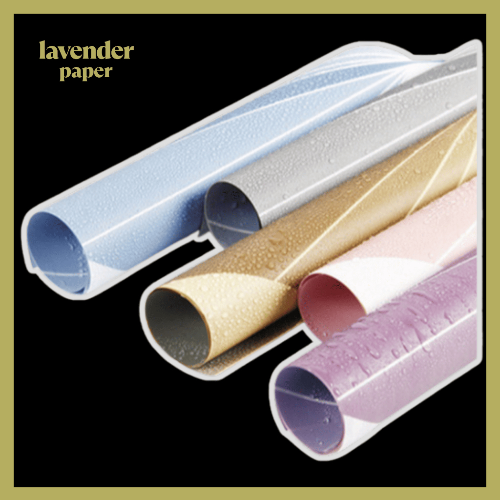 

Isi 20 LEMBAR Kertas Buket Bunga Motif Garis Cellophane Flower Wrapping Paper KB080