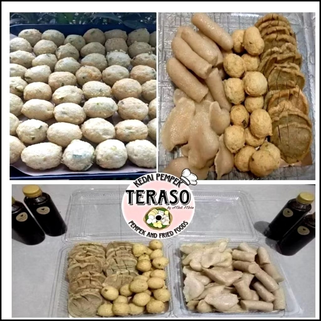

pempek / pempek palembang / pempek palembang asli / pempek ikan / murah / seribuan / pempek palembang
