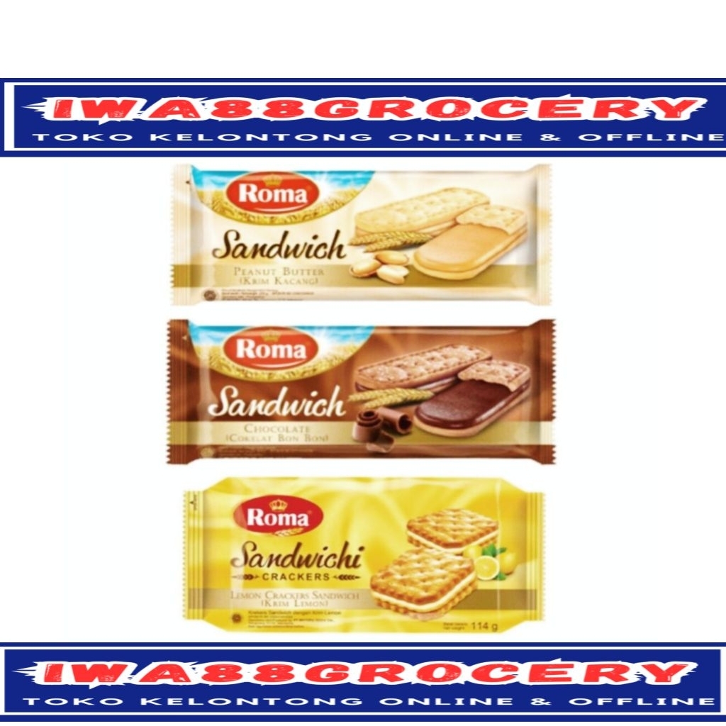 

Roma Biskuit sandwichi cream all variant