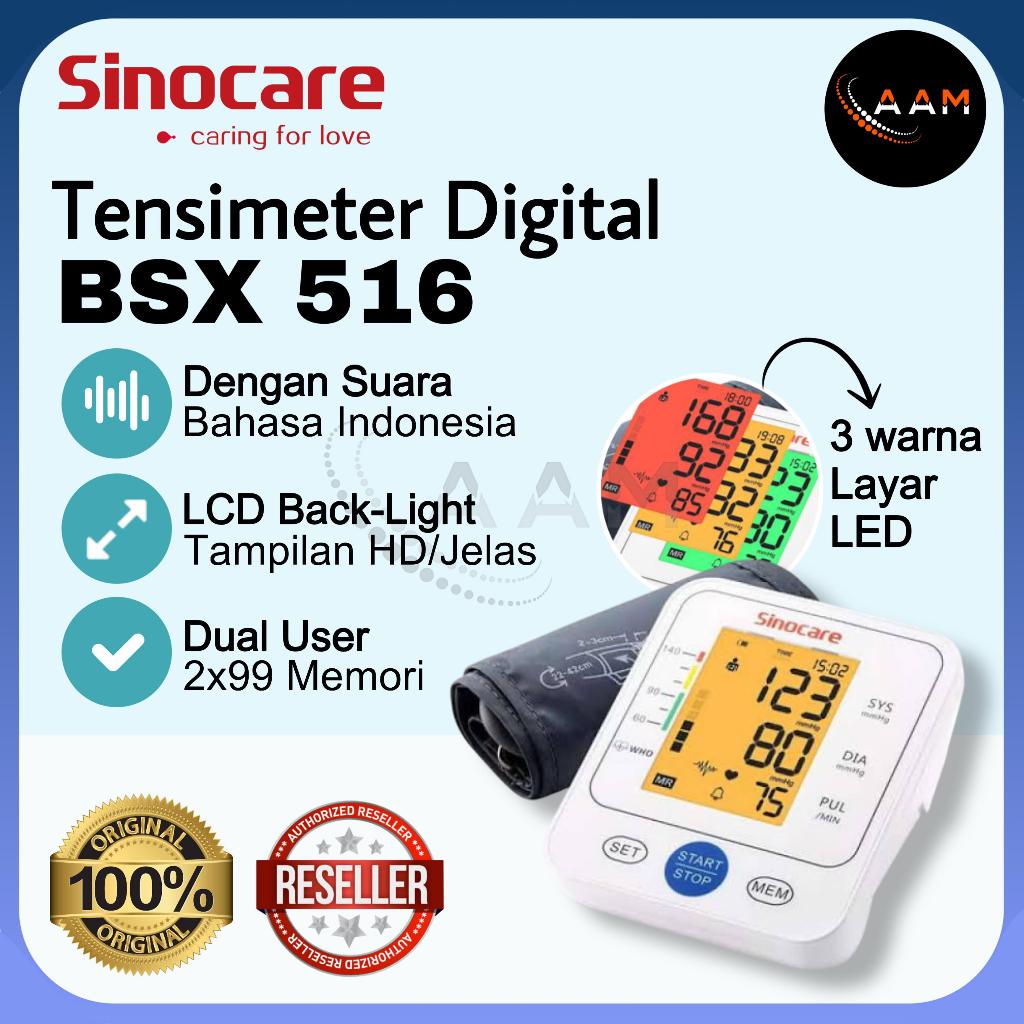 TENSIMETER DIGITAL SINOCARE 516 / TENSIMETER SINOCARE SUARA