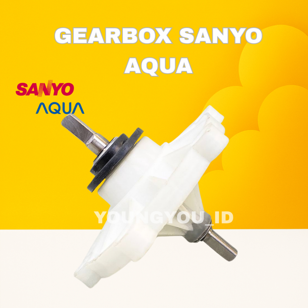 SPAREPART GEARBOX MESIN CUCI 2 TABUNG SANYO AQUA