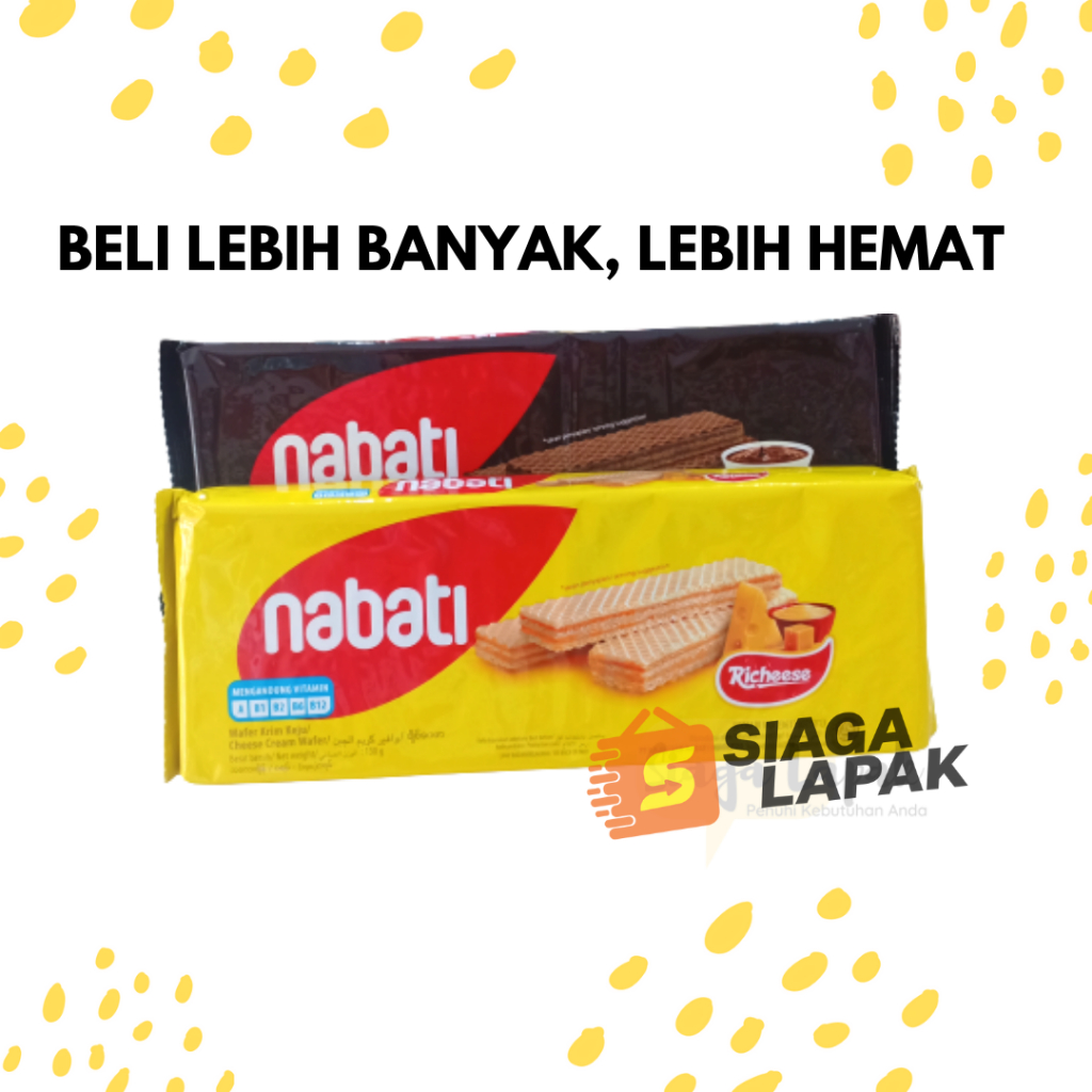 

Wafer Nabati 100gr Richeese Richoco Keju Coklat [BELI BANYAK LEBIH MURAH]