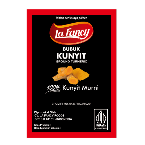 

La Fancy Foods Kunyit Bubuk 100% Murni 10g