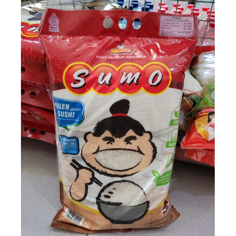 

Sumo Merah Beras Premium Kemasan 3kg