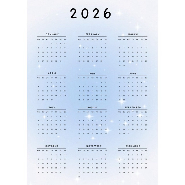 

kalender aestetik 2026/A3