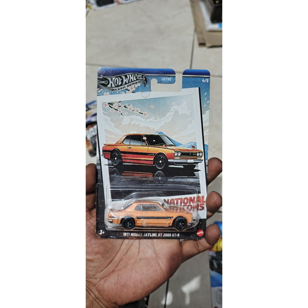 Hotwheels National Icon 1971 Nissan Skyline HT 2000 GT-R