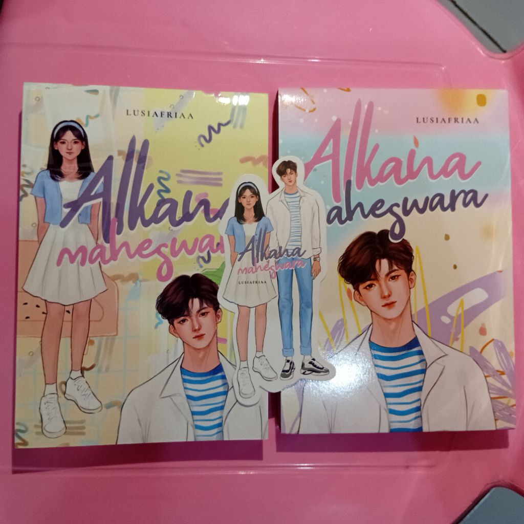 Preloved Original Novel Wattpad Bekas Alkana Maheswara by Lusiafriaa + TTD Penulis