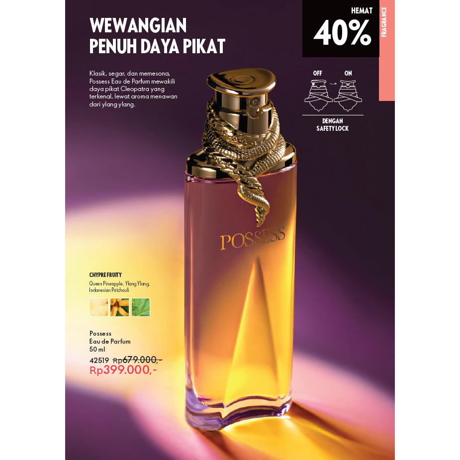 Parfum Possess Eau de Parfum Oriflame