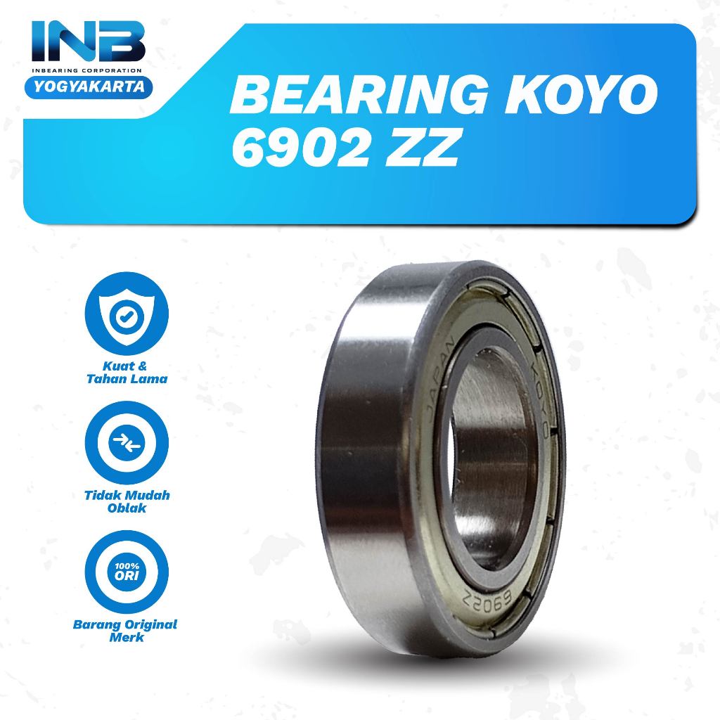 Laker Bearing 6902 ZZ KOYO Bearing Pully Beat Pcx Noken As Supra X 125 Original KOYO INB JOGJA