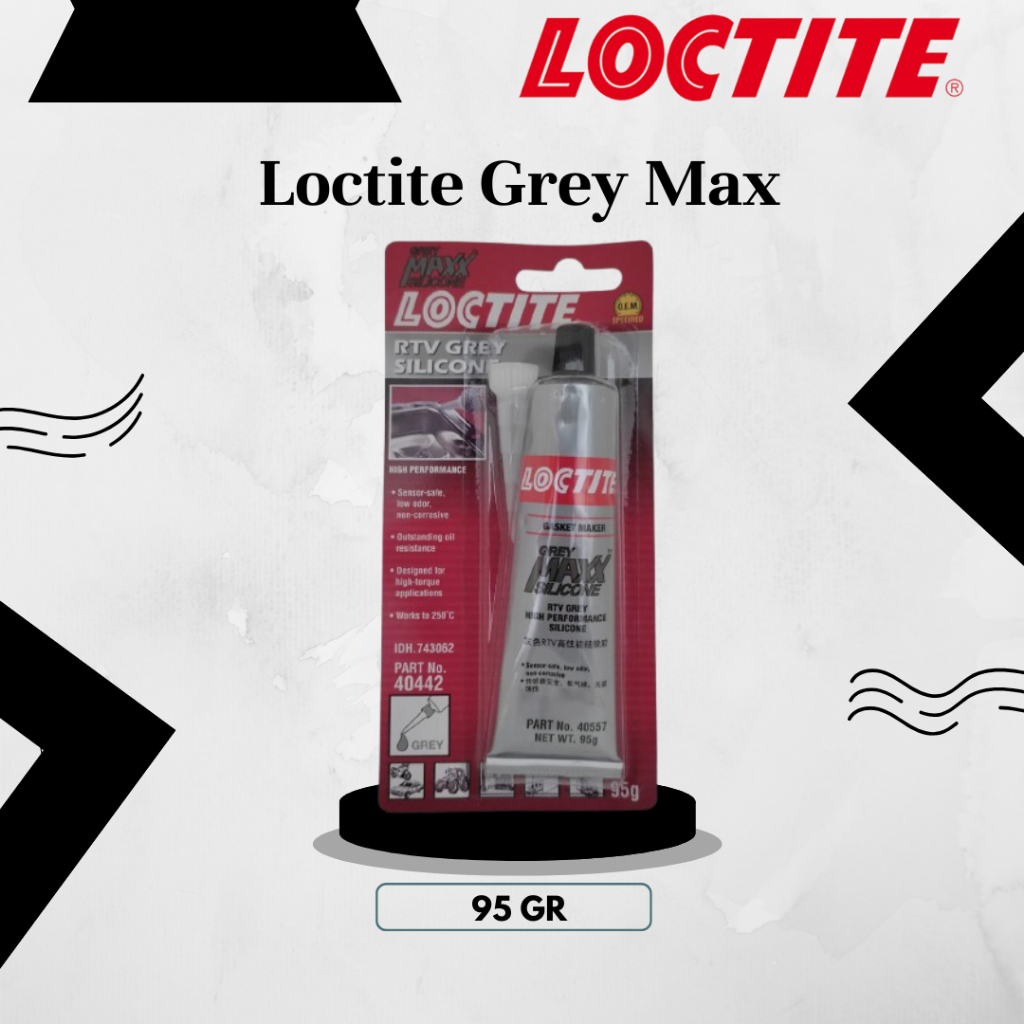 LOCTITE GREY MAXX 95 GR Silicone / RTV Grey silicone