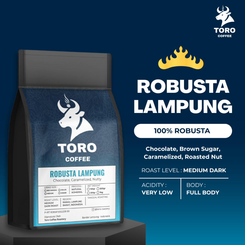 

Kopi Robusta Lampung Murni by Toro Coffee