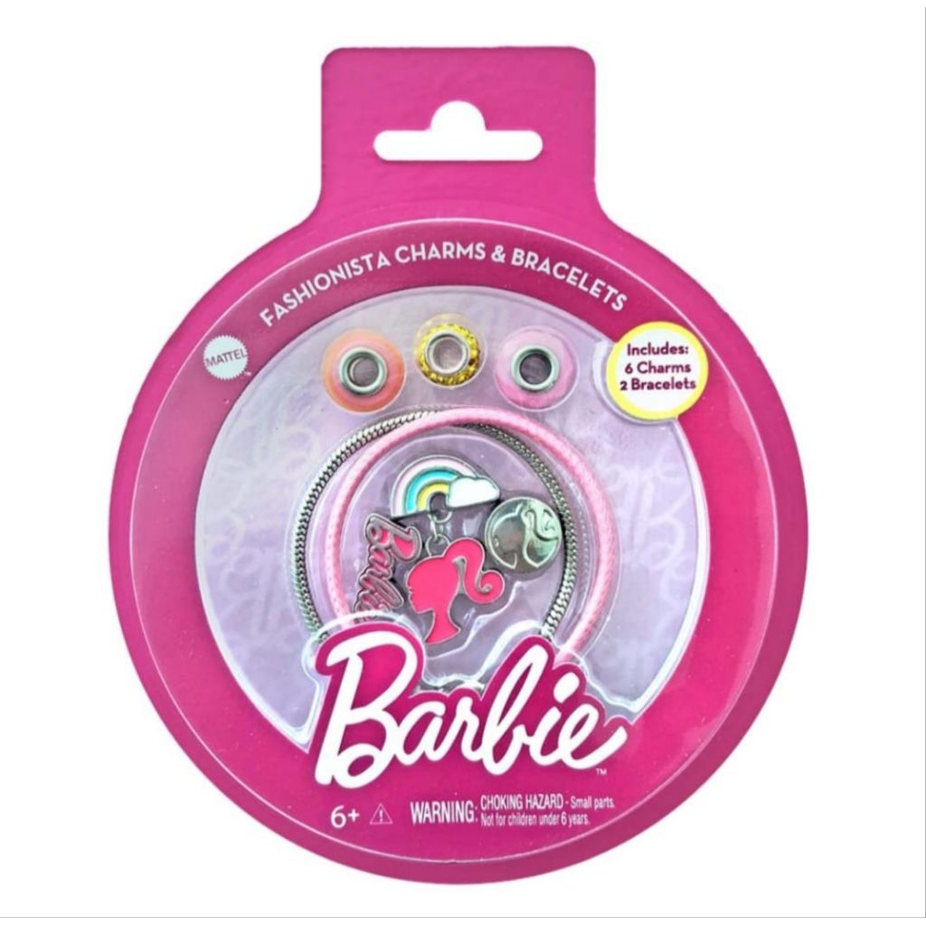 Gelang Pandora Barbie Fashionista Aksesoris Gelang Barbie  Mainan Anak Assorted