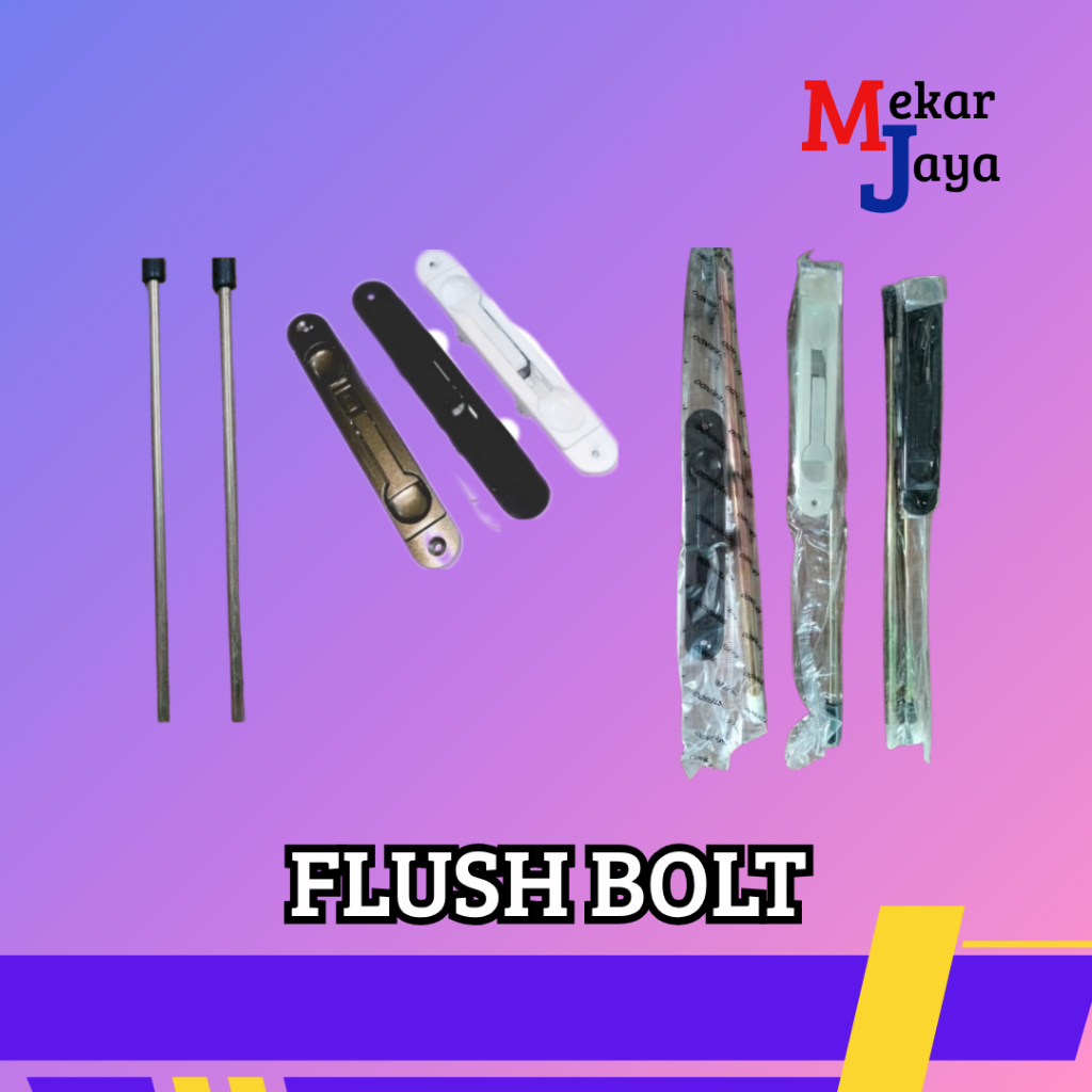 FLUSH BOLT/ GRENDEL PINTU TANAM ALUMUNIUM