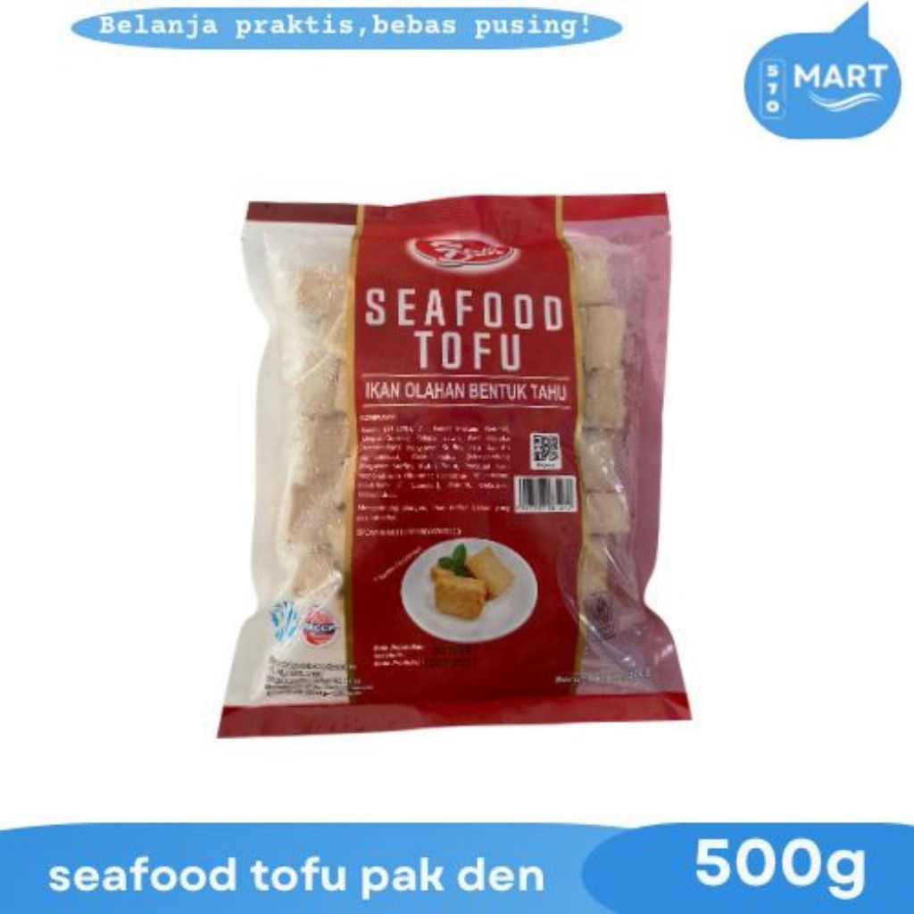 

PakDen Seafood Tofu ikan bentuk tahu 500gr