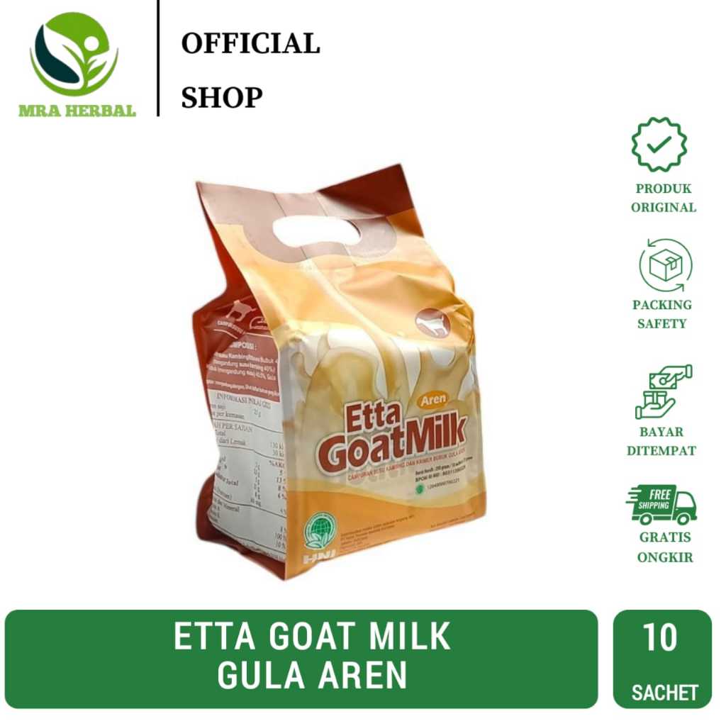

Etta Goat Milk Gula Aren HNI Original | EGM Susu Kambing Etawa Dengan Krimer Gula Aren