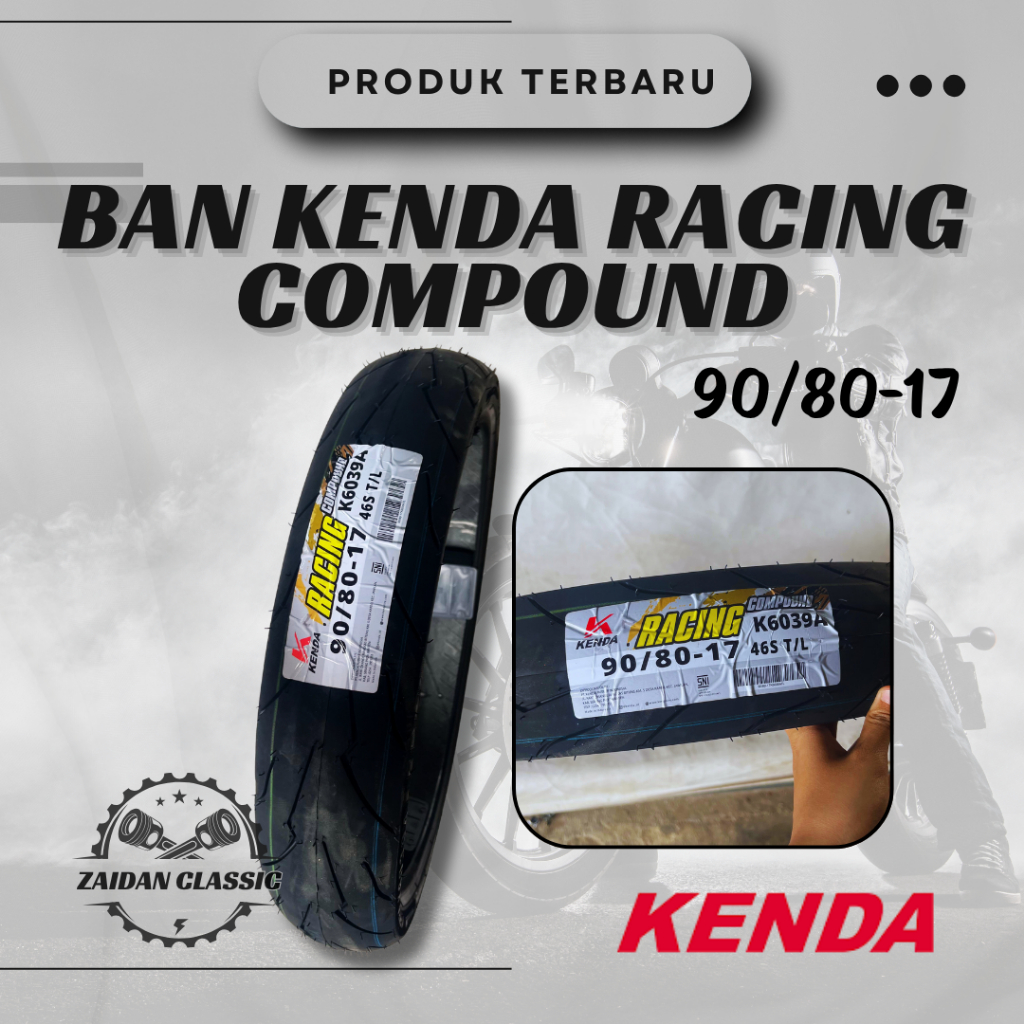 BAN KENDA RACING SOFT COMPOUND 90/80 17 TEBAL MURAH