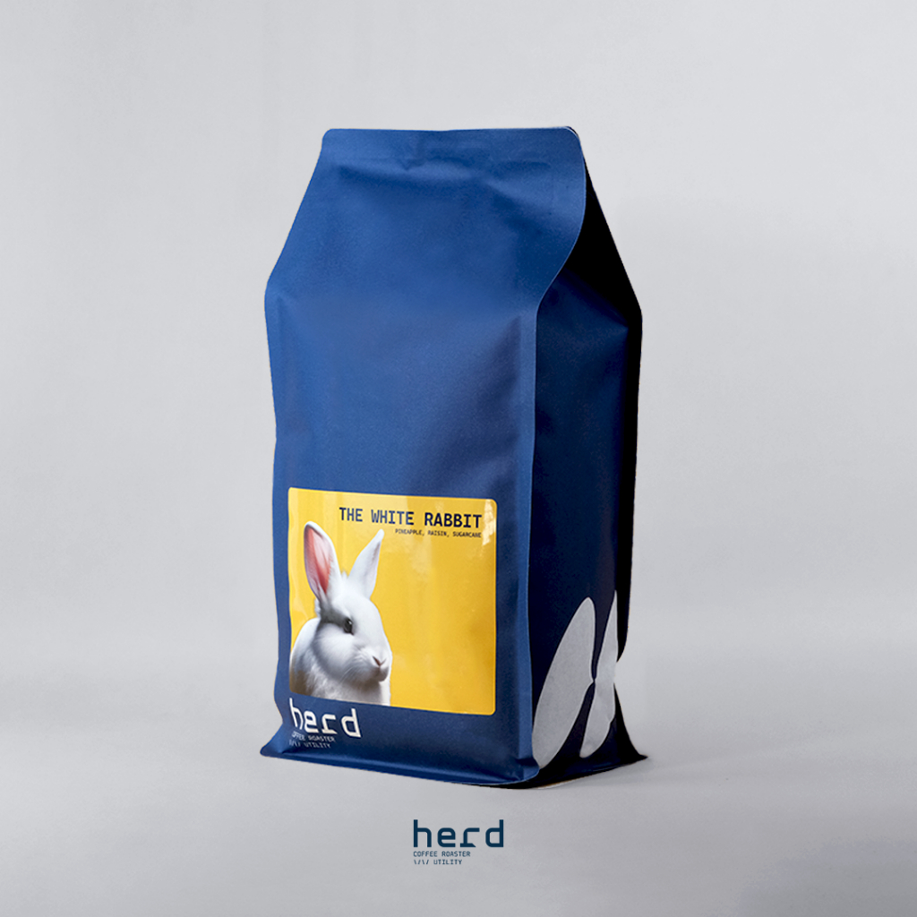 

Biji Kopi The White Rabbit Espresso Roast 1 KG Specialty Arabica Herd Coffee