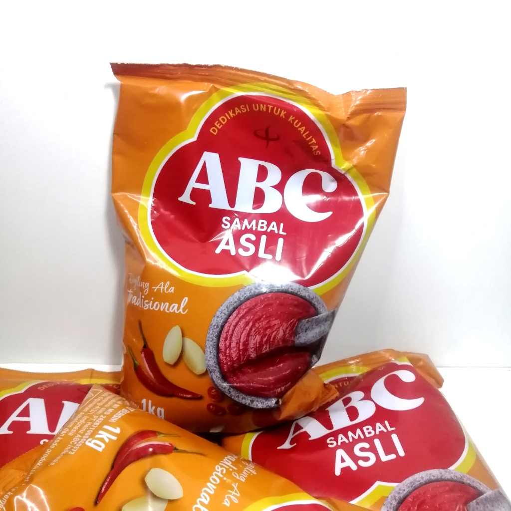

ABC Saus Sambal Asli 1 kg Sambal Asli ABC Pillow Saos ABC Isi Ulang Refill