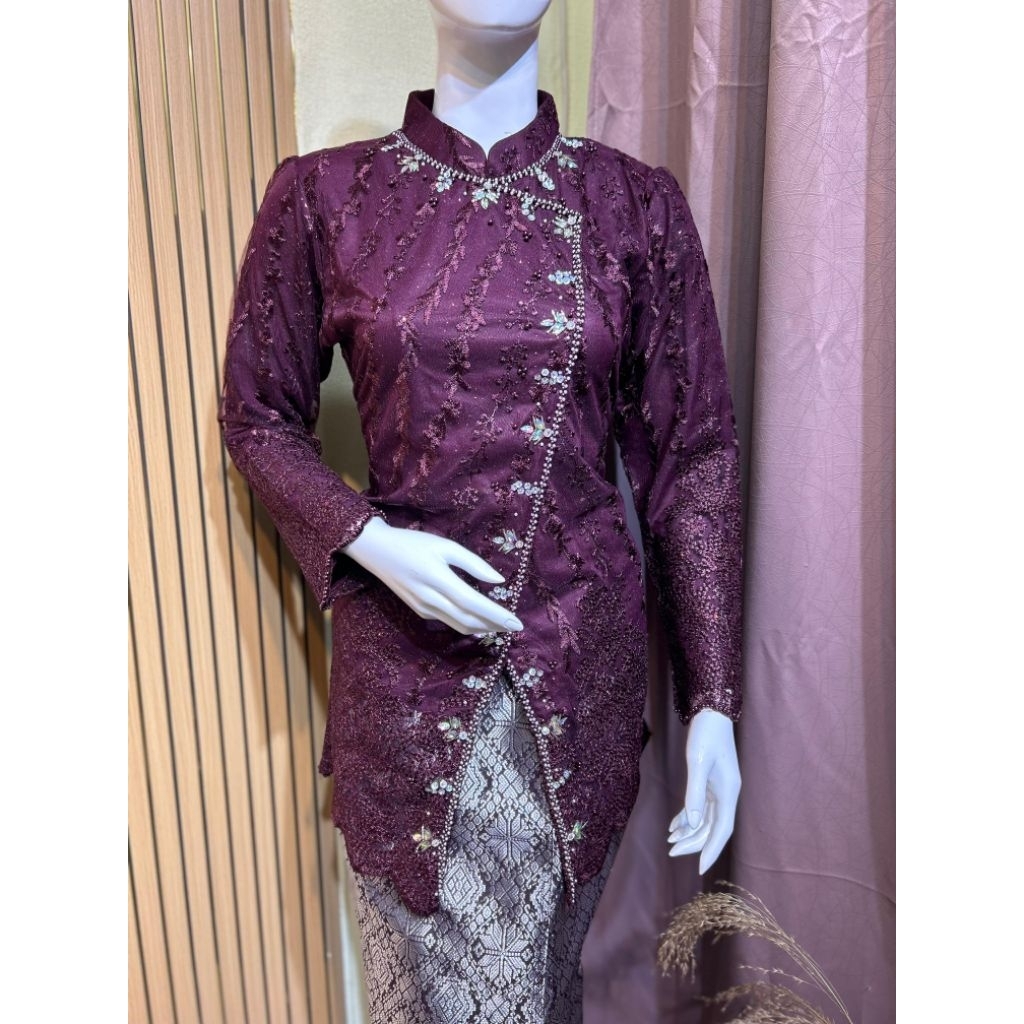 COD-Kebaya Modern model Cantik/Kebaya Lamaran/Kebaya Wisuda