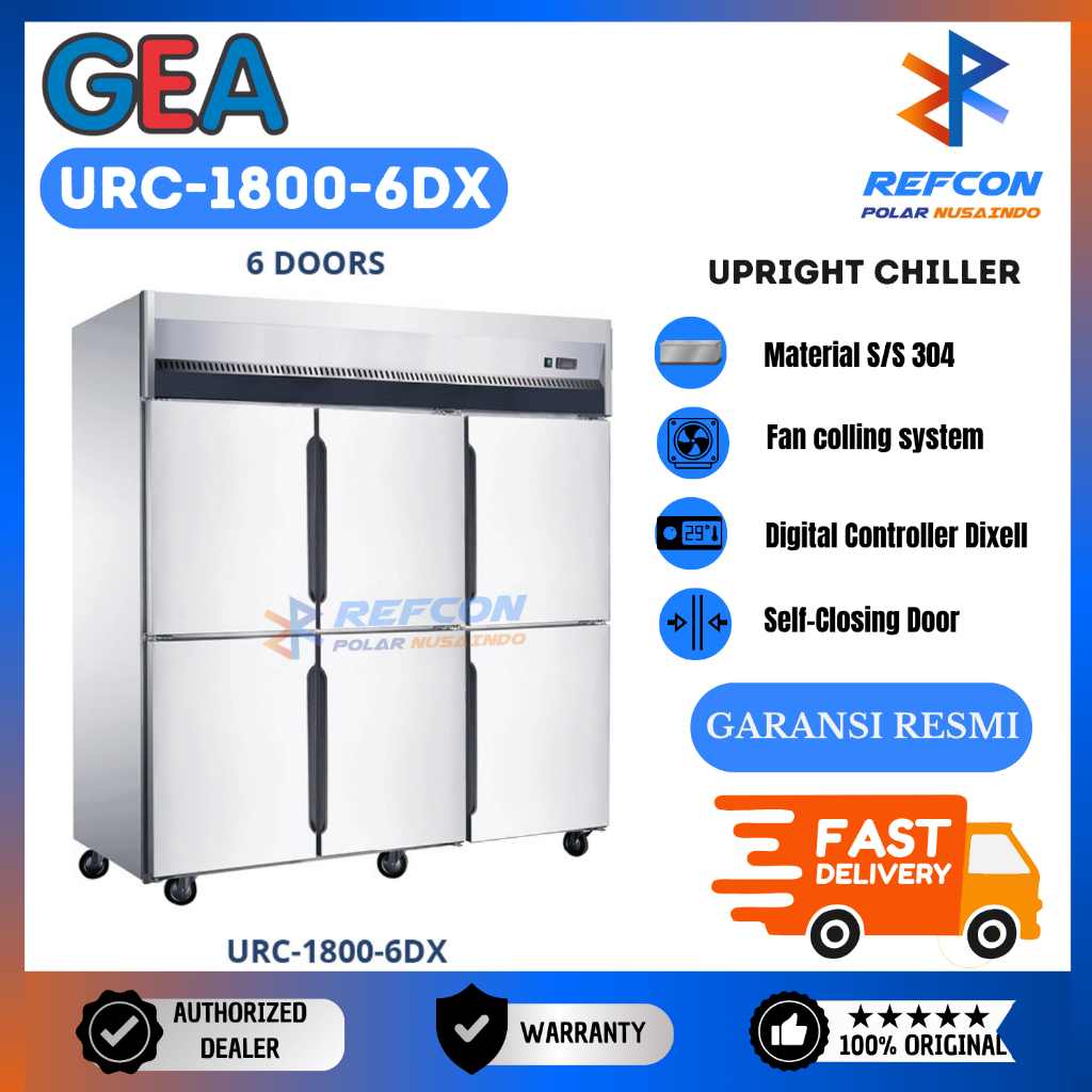 Upright Chiller GEA URC-1800-6D